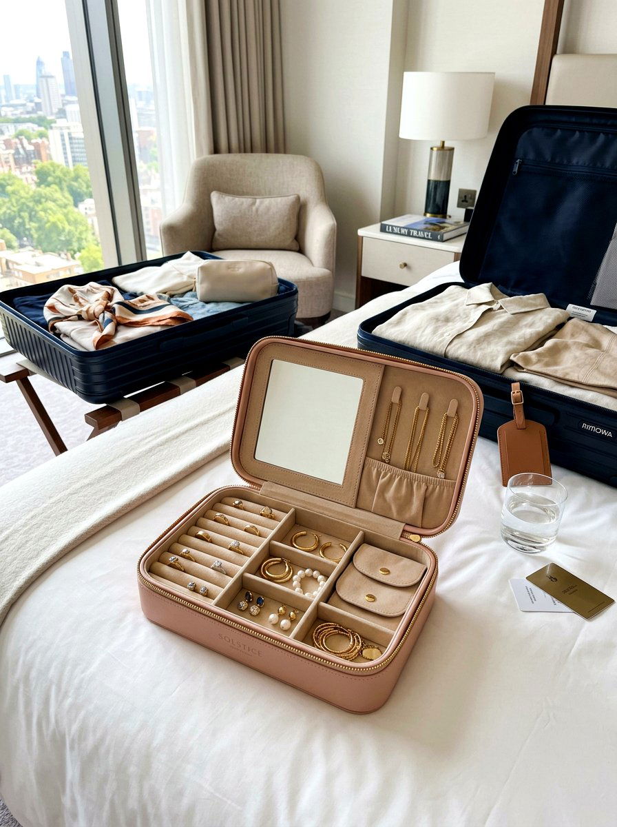 Jewelry Travel Case - 30 jewelry storage ideas