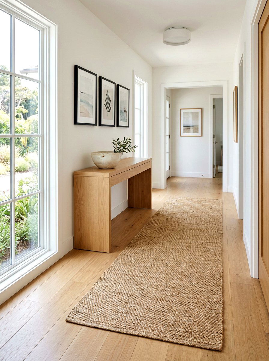 Jute Entryway Rug - 30 warm welcome entryway ideas