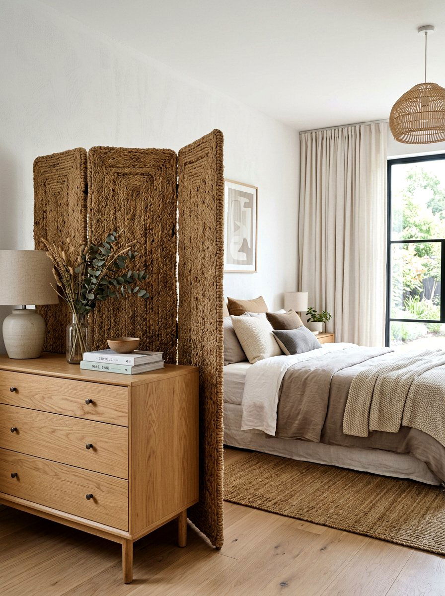 30 freestanding screen divider ideas For Privacy Without Walls
