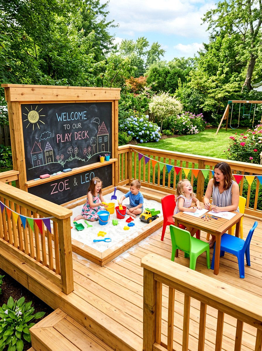Kid Friendly Play Deck