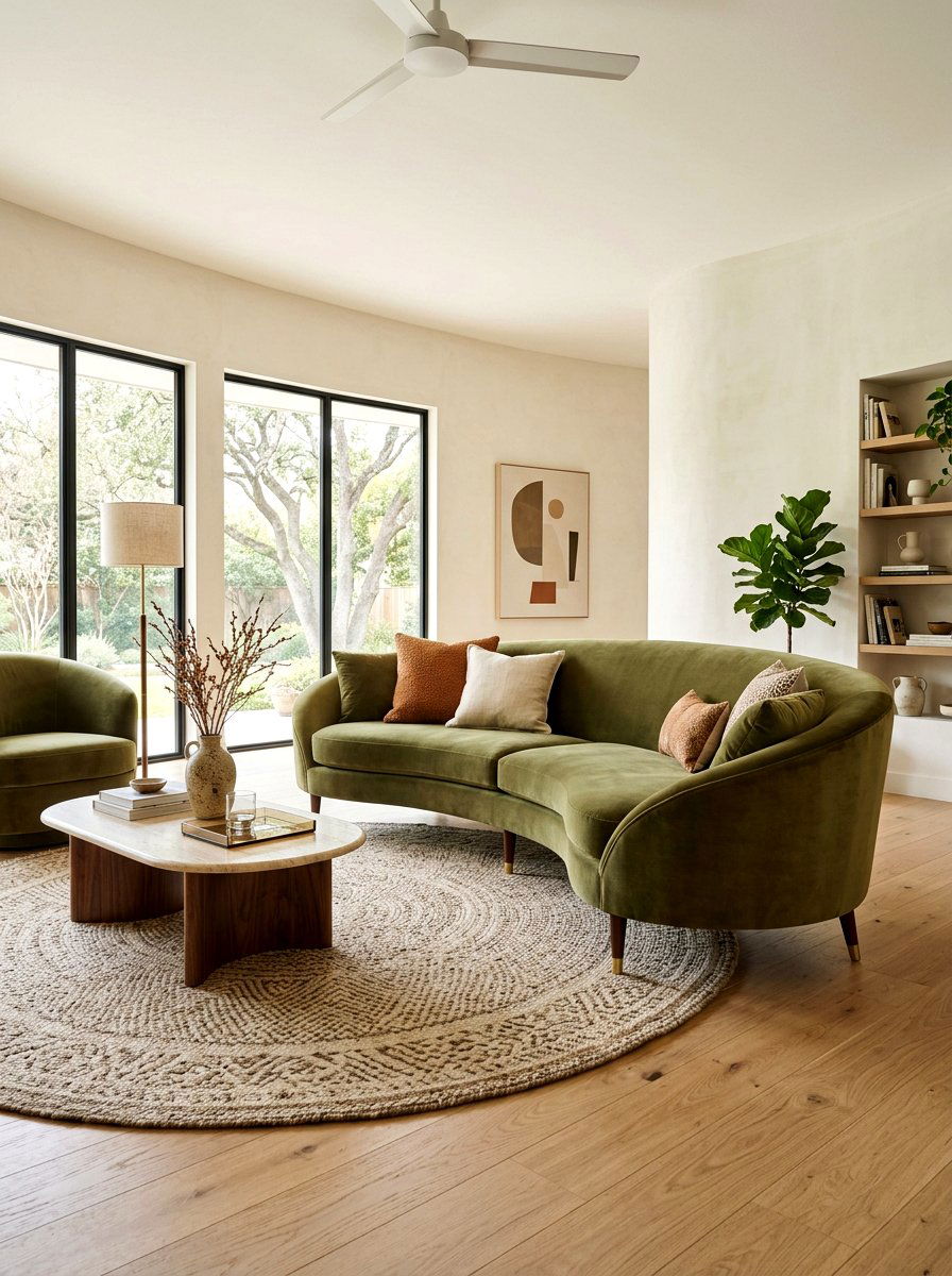 Kidney Bean Sofa - 30 sculptural furniture ideas