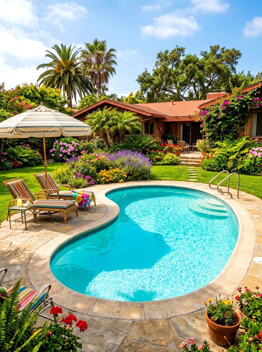 Kidney Shaped Pool - 30 pool ideas