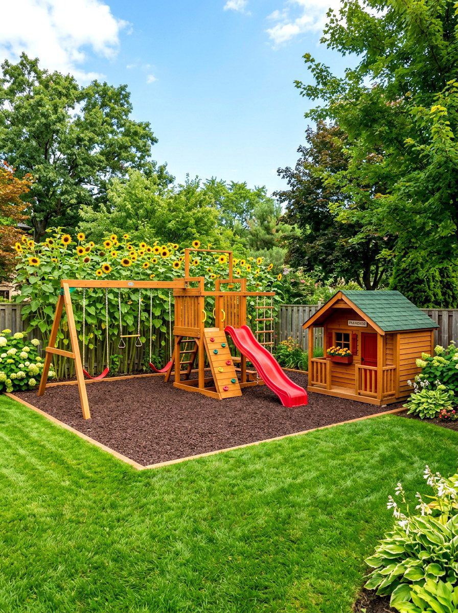 Kids Backyard Playground - 30 backyard decorating ideas