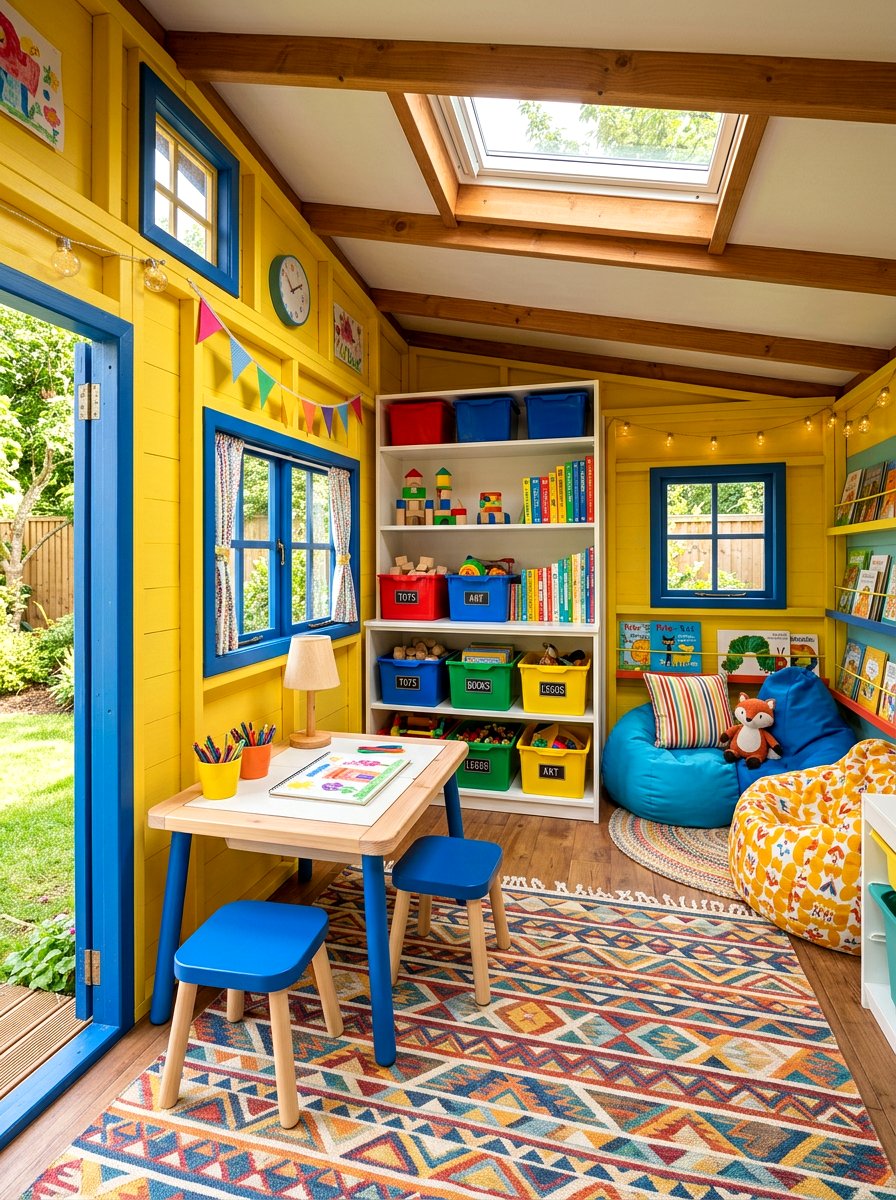 Kids Backyard Playhouse - 30 backyard retreat shed ideas