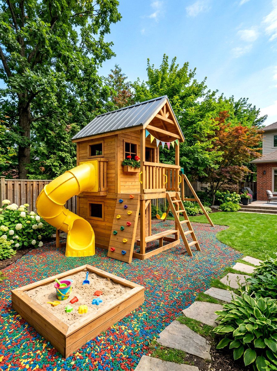 Kids Backyard Playroom - 30 backyard staycation ideas