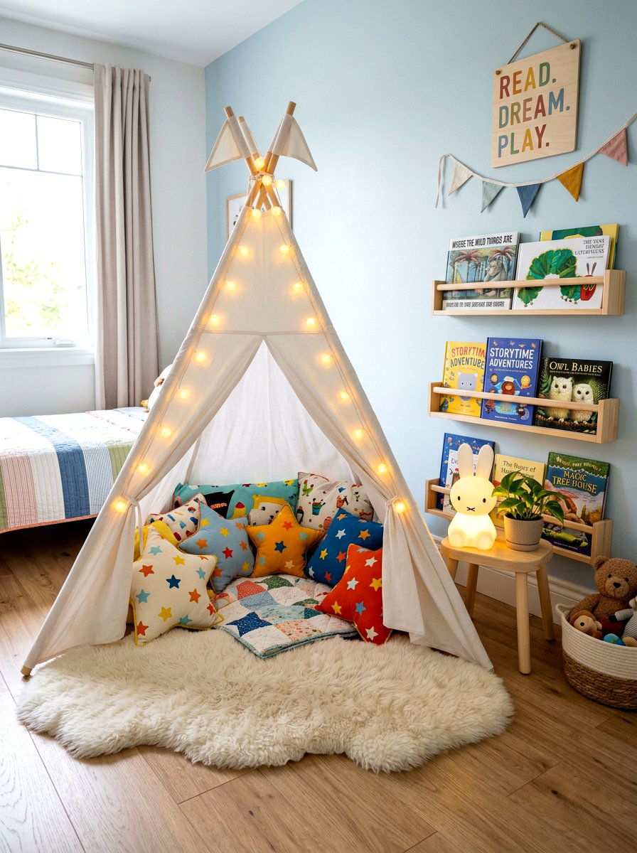 Kids Bedroom Reading Nook - 30 reading nook ideas