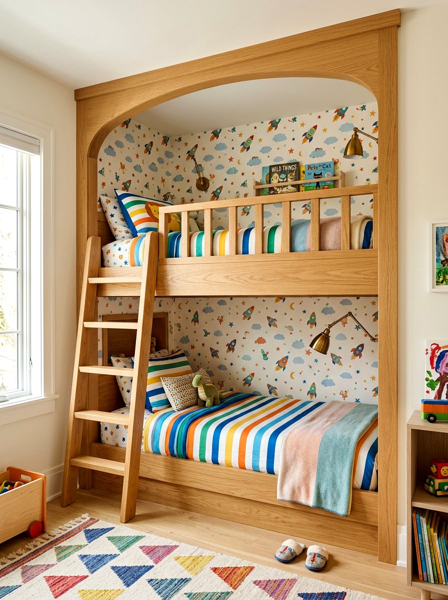 Kids Bunk Bed Alcove - 30 bed nook alcove ideas
