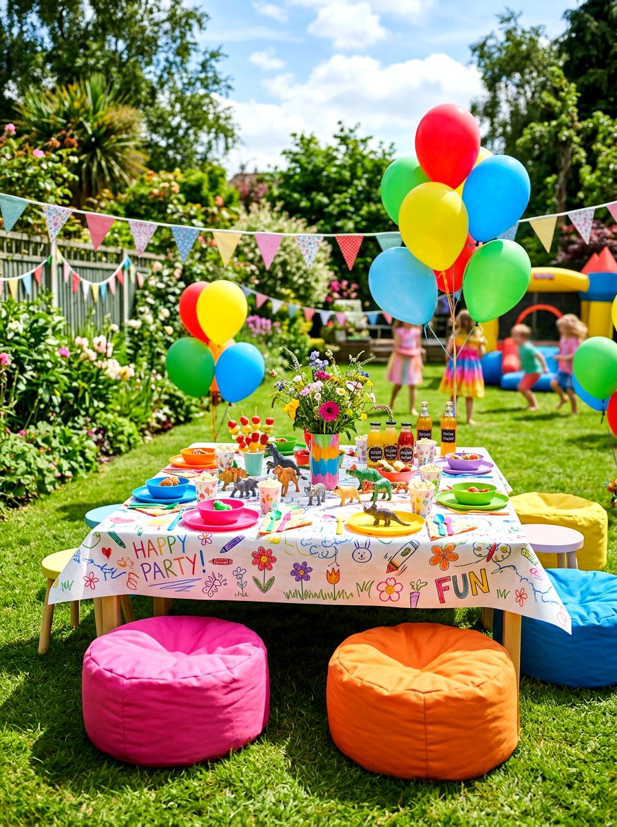 Kids Garden Party Table - 30 garden party table ideas