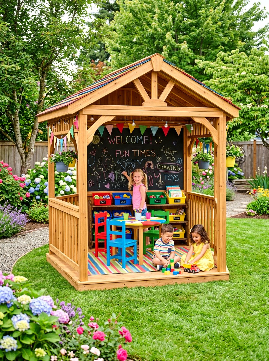 Kids Gazebo - 30 gazebo decorating ideas
