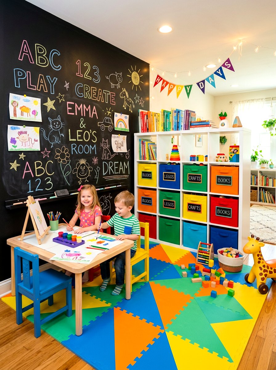 Kids Playroom Corner - 30 unoptimized cozy home ideas