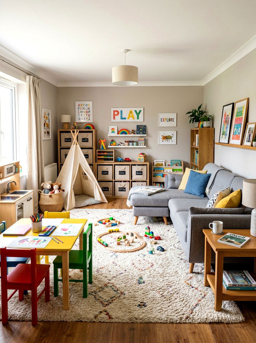 Kids Playroom Den Hybrid - 30 den decorating ideas