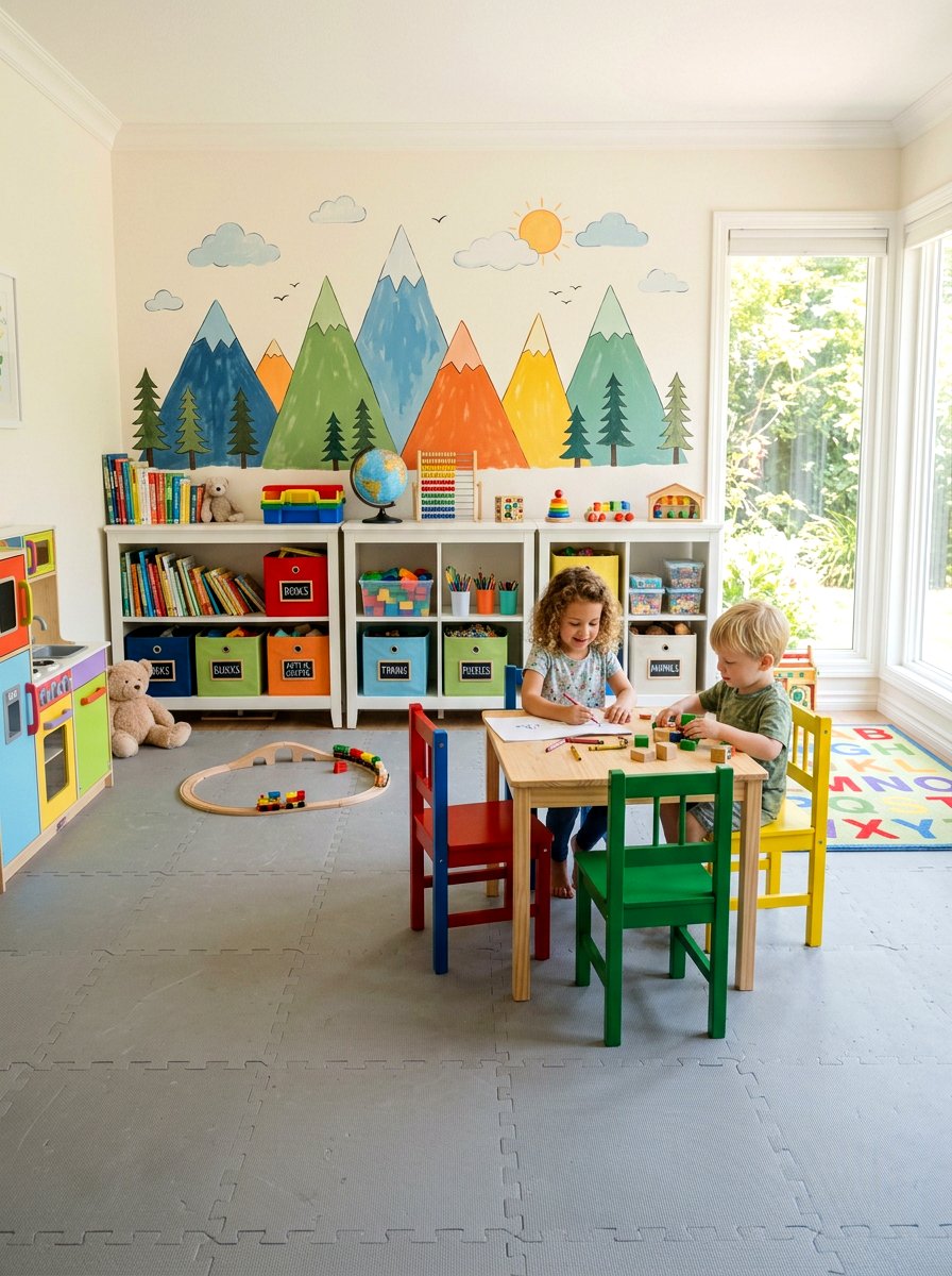 Kids Playroom Layout - 30 bonus room ideas