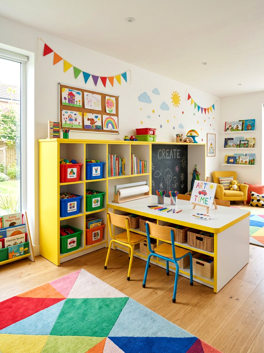 Kids Playroom Storage - 30 built in wall unit ideas
