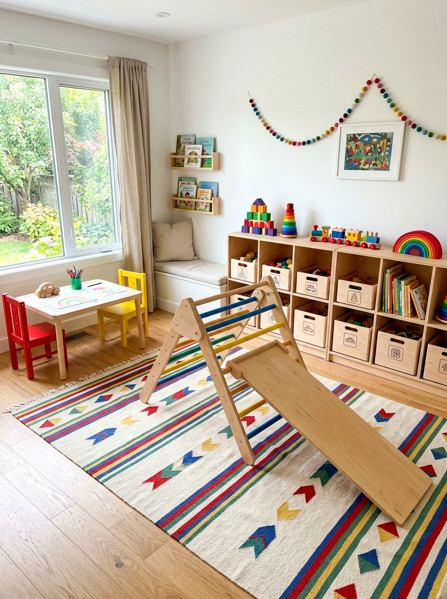 Kids Playroom With Non Toxic Finishes - 30 clean air room ideas