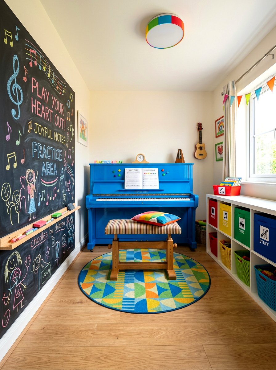 Kids Practice Room - 30 piano room ideas