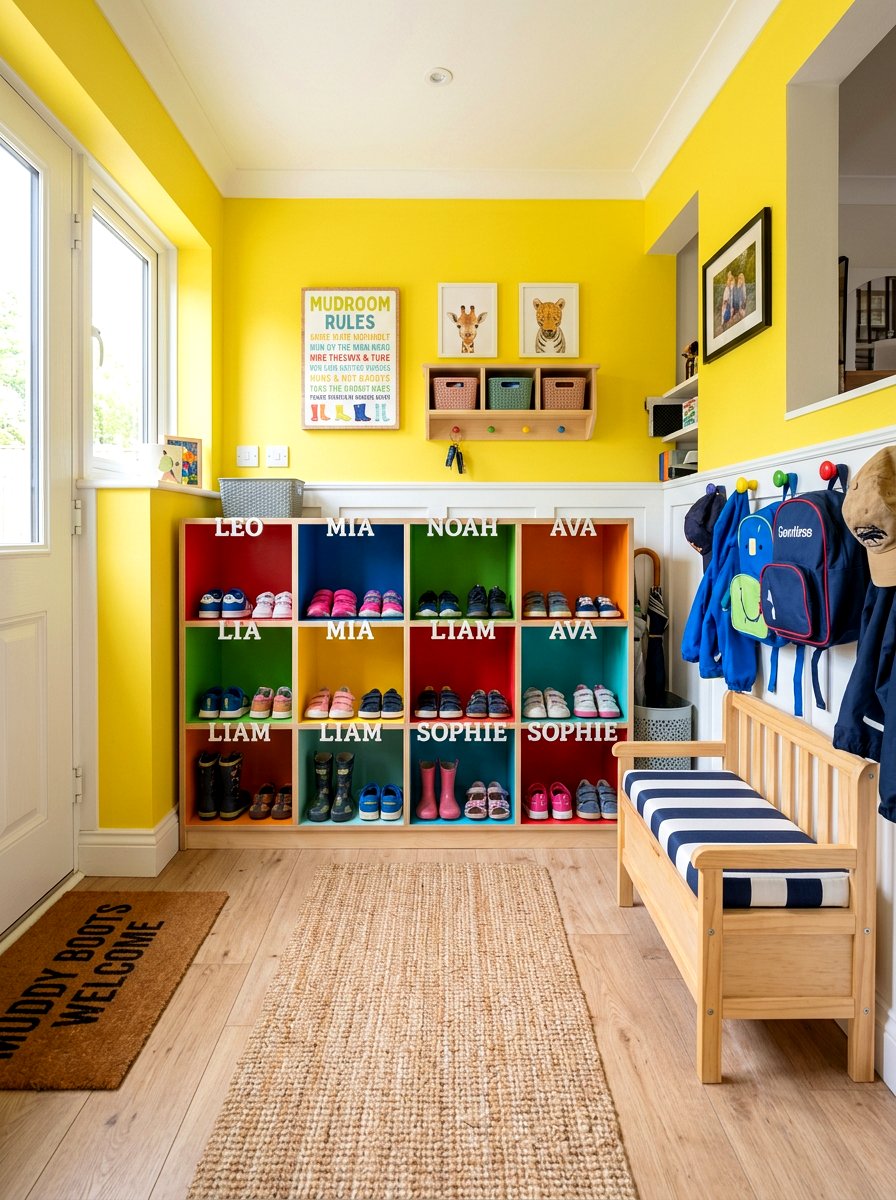Kids Shoe Storage - 30 shoe closet ideas