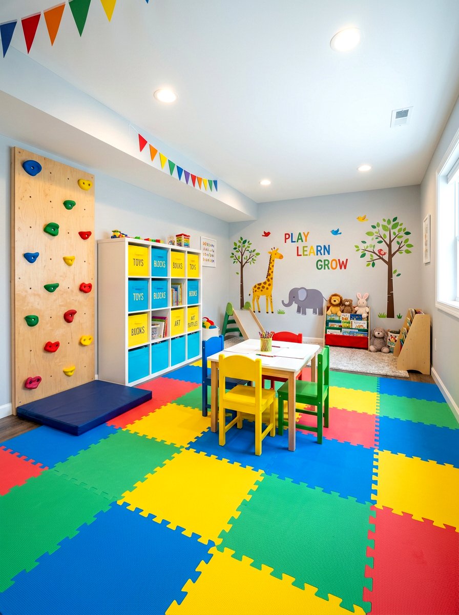 Kids game room - 30 basement game room ideas