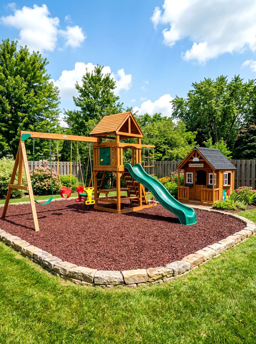 Kids play zone - 30 backyard destination ideas