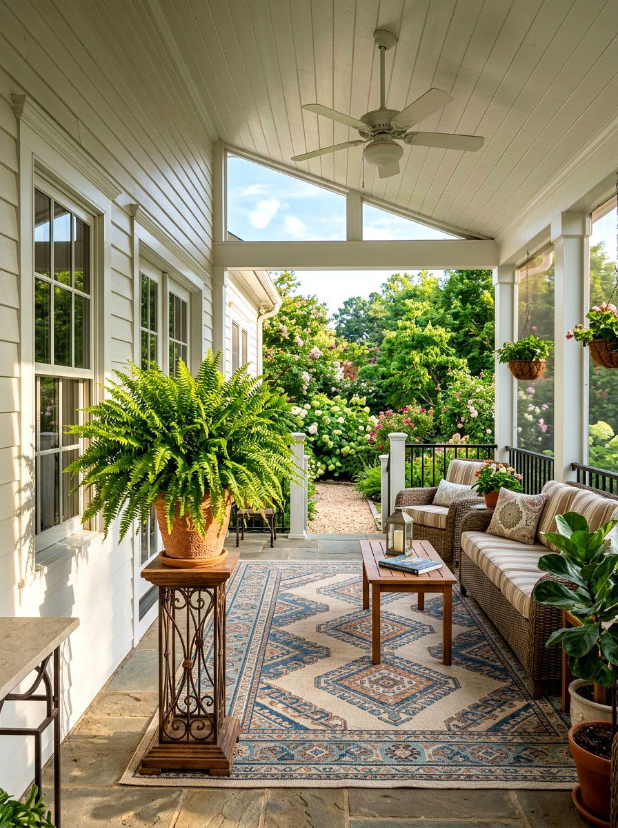 Kimberly Queen Fern - 30 tropical indoor plant ideas
