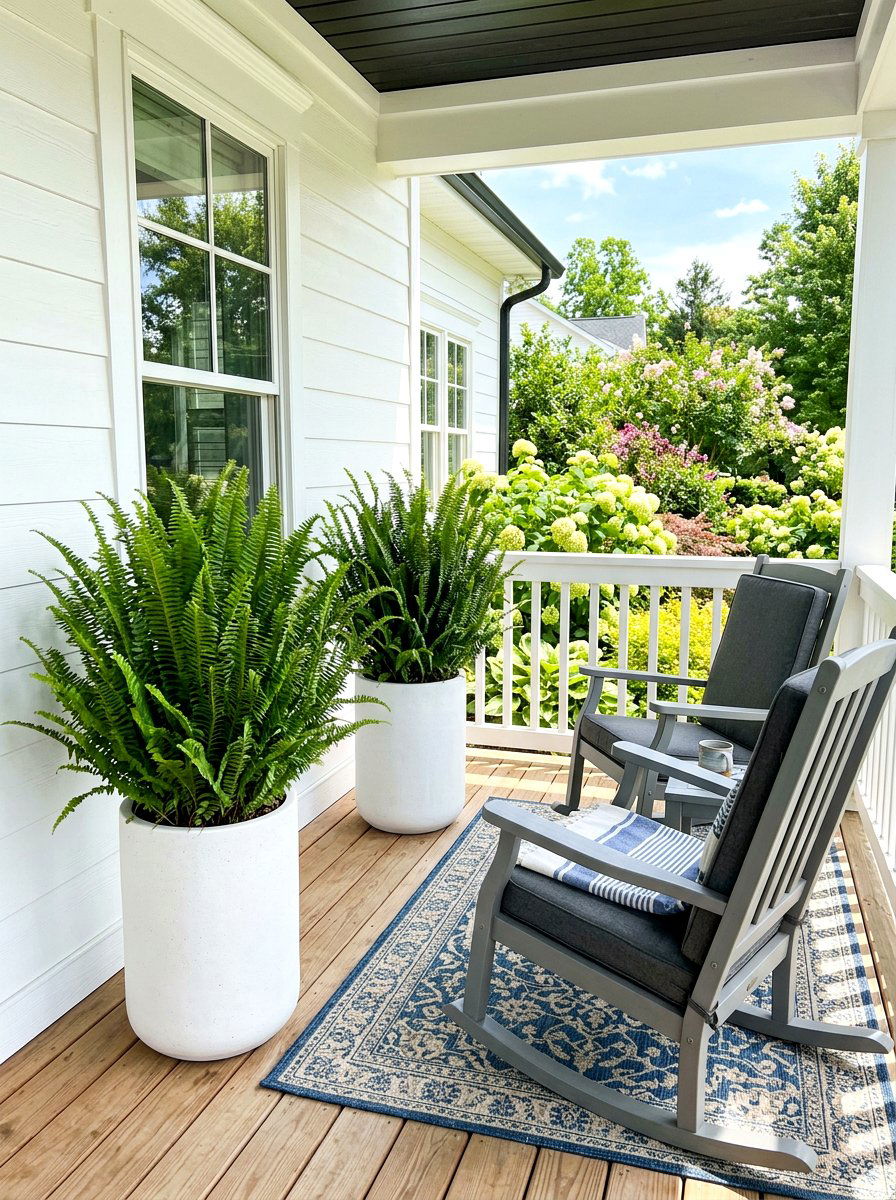 Kimberly Queen Sun Tolerant Display - 30 porch ferns ideas