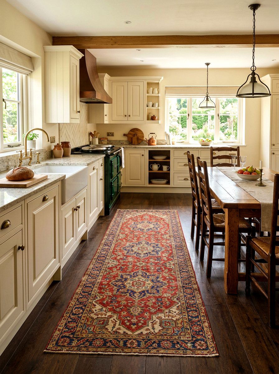 Kitchen Area Rug - 30 budget kitchen ideas