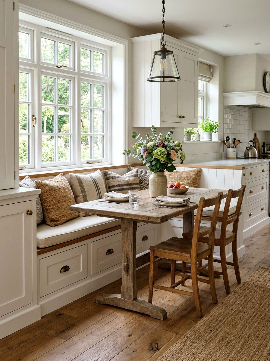 Kitchen Banquette With Storage - 30 breakfast banquette kitchen ideas