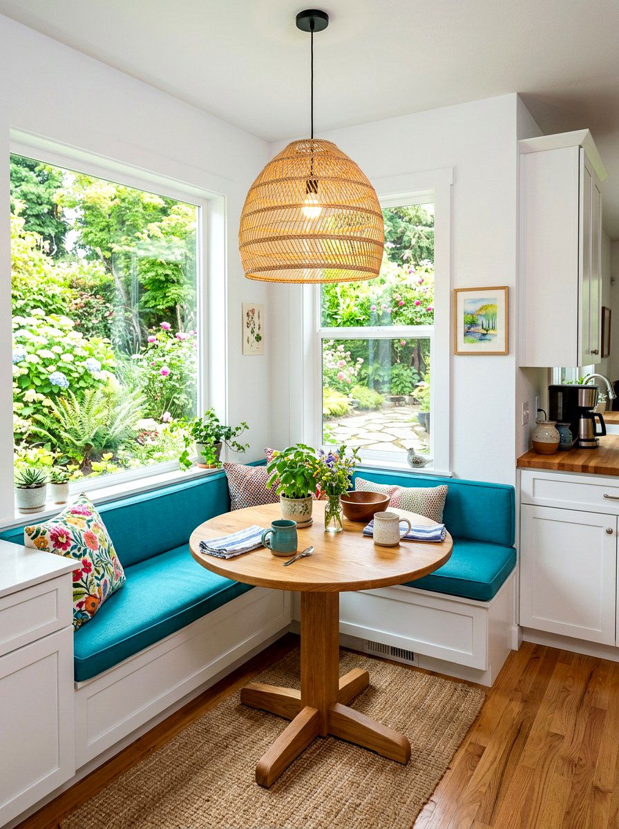 Kitchen Breakfast Nook - 30 newlywed home ideas