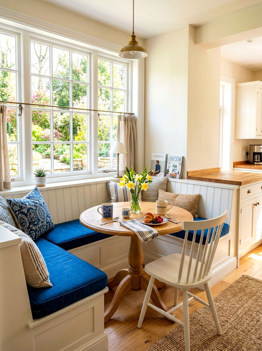 Kitchen Breakfast Nook Layout - 30 holiday hosting room ideas