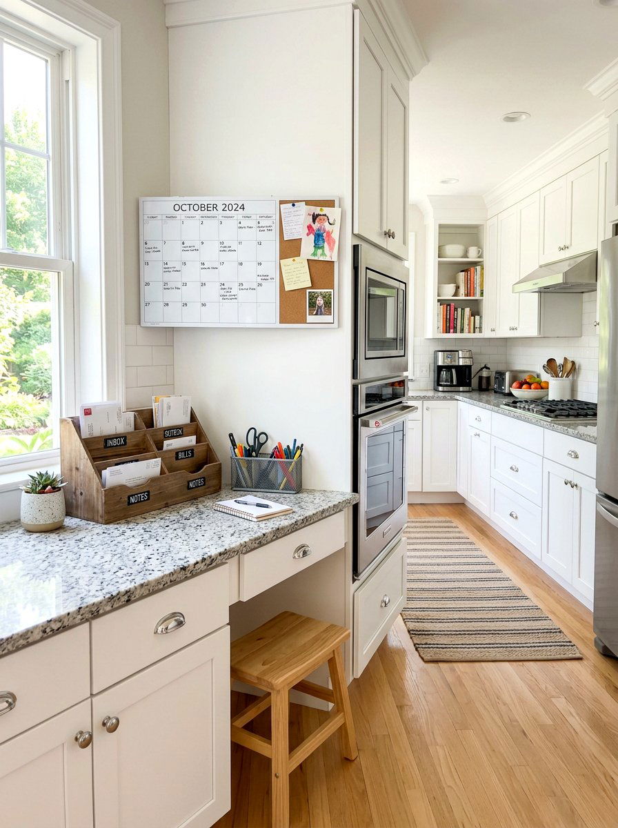 Kitchen Command Center - 30 mail drop zone ideas