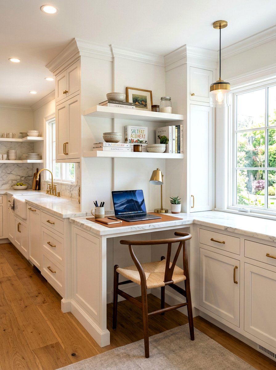 Kitchen Command Center - 30 home office ideas