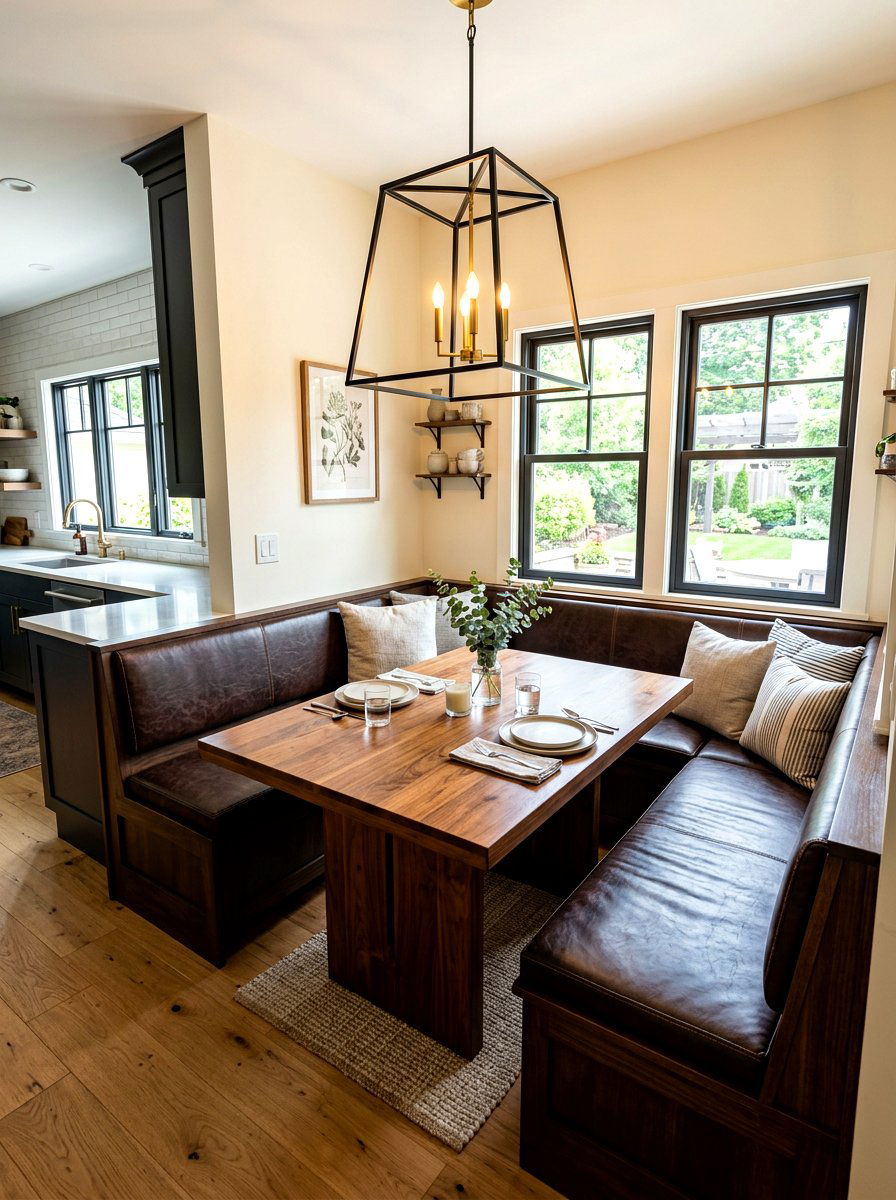 Kitchen Corner Booth - 30 small dining nook ideas