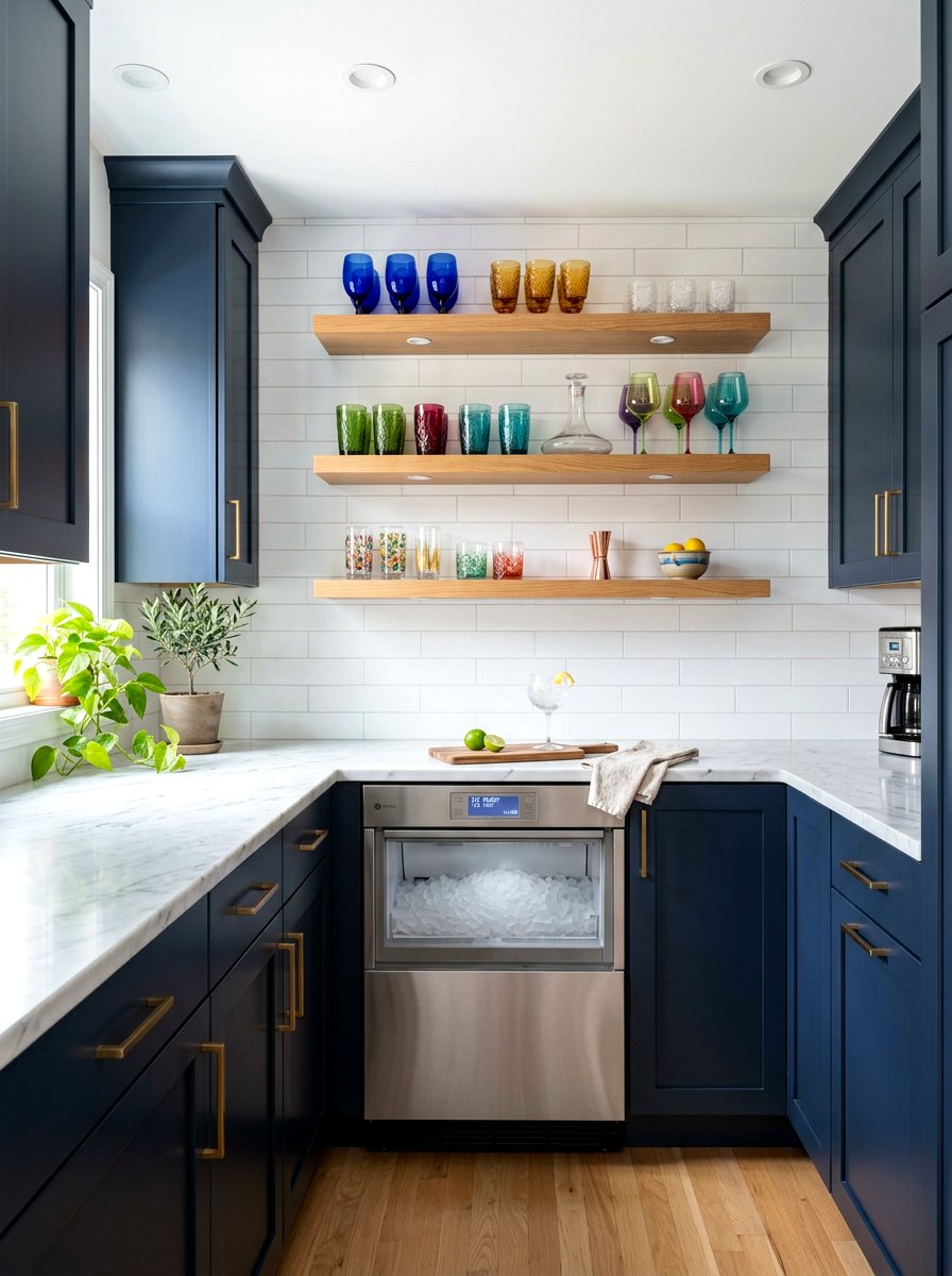 Kitchen Corner Ice Maker - 30 ice maker nook ideas
