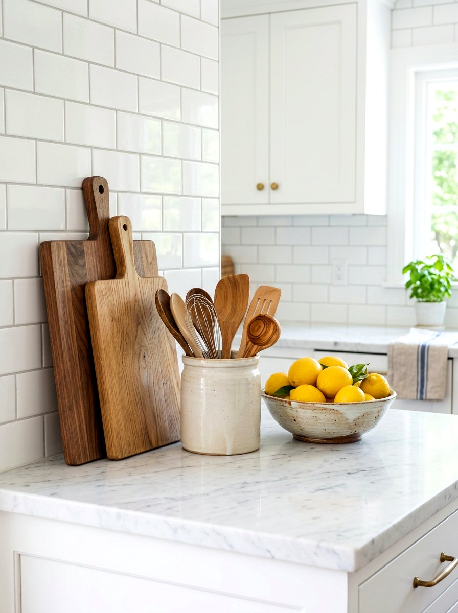 Kitchen Counter Decor - 30 decorative object styling ideas