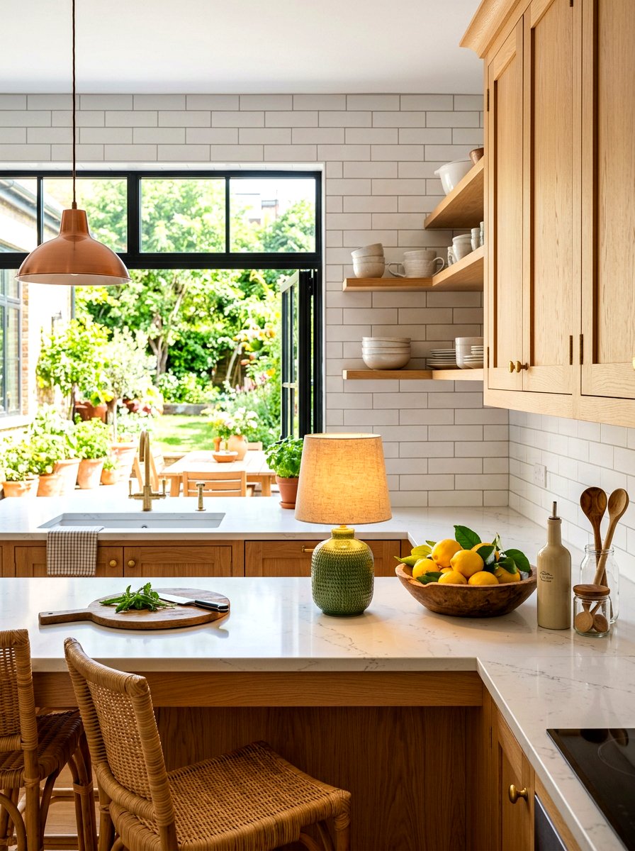 Kitchen Countertop Lamp - 30 buffet lamp styling ideas