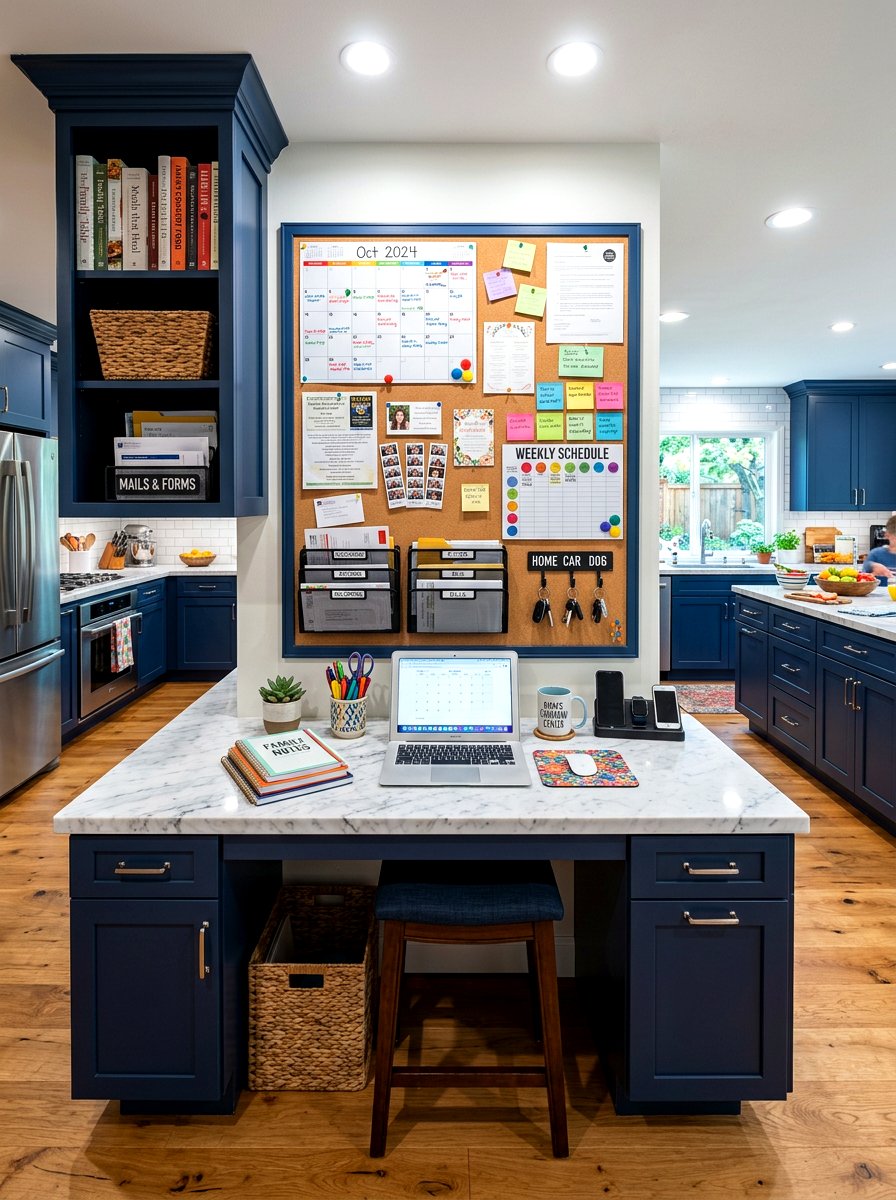 Kitchen Desk Area - 30 writing desk nook ideas