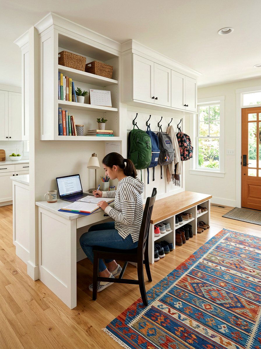 30 homework station kitchen ideas for Days and Easy Cleanup