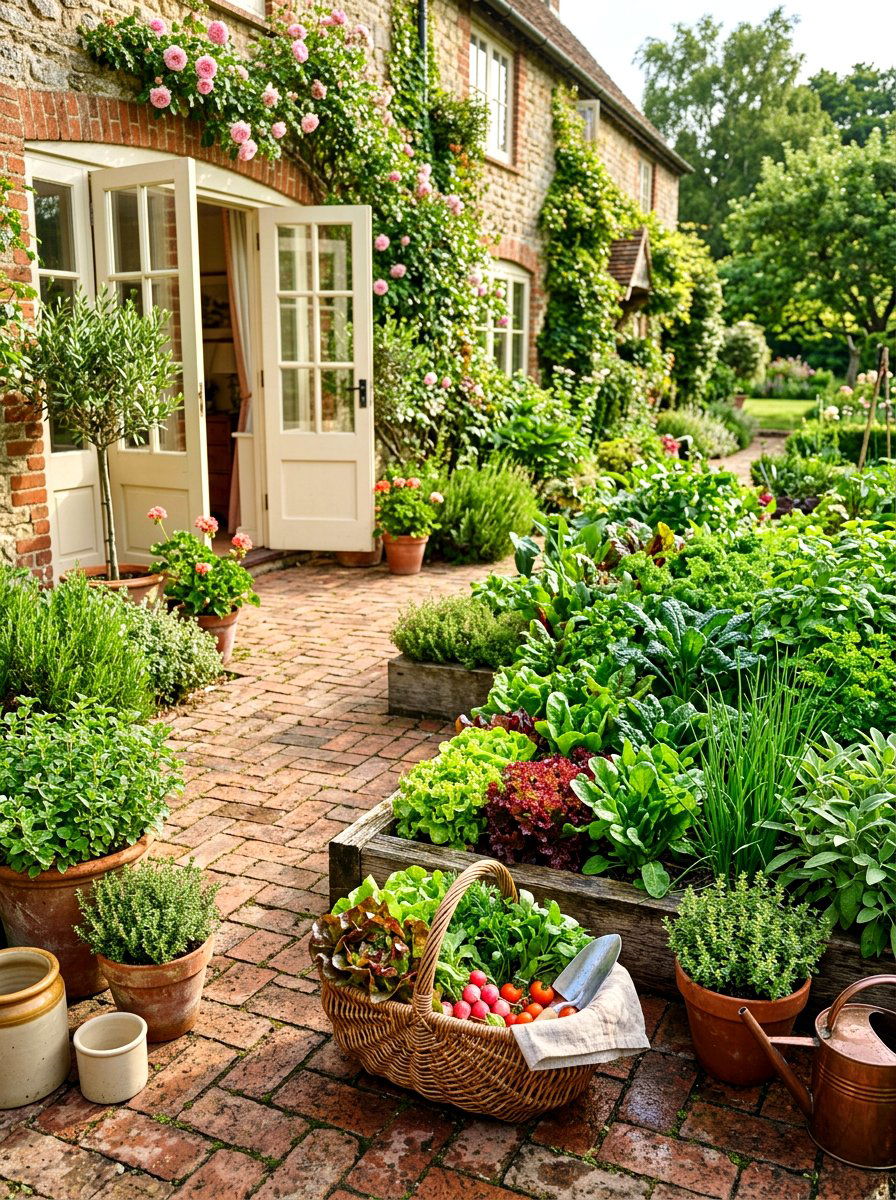Kitchen Garden Harvest - 30 vegetable garden harvest ideas