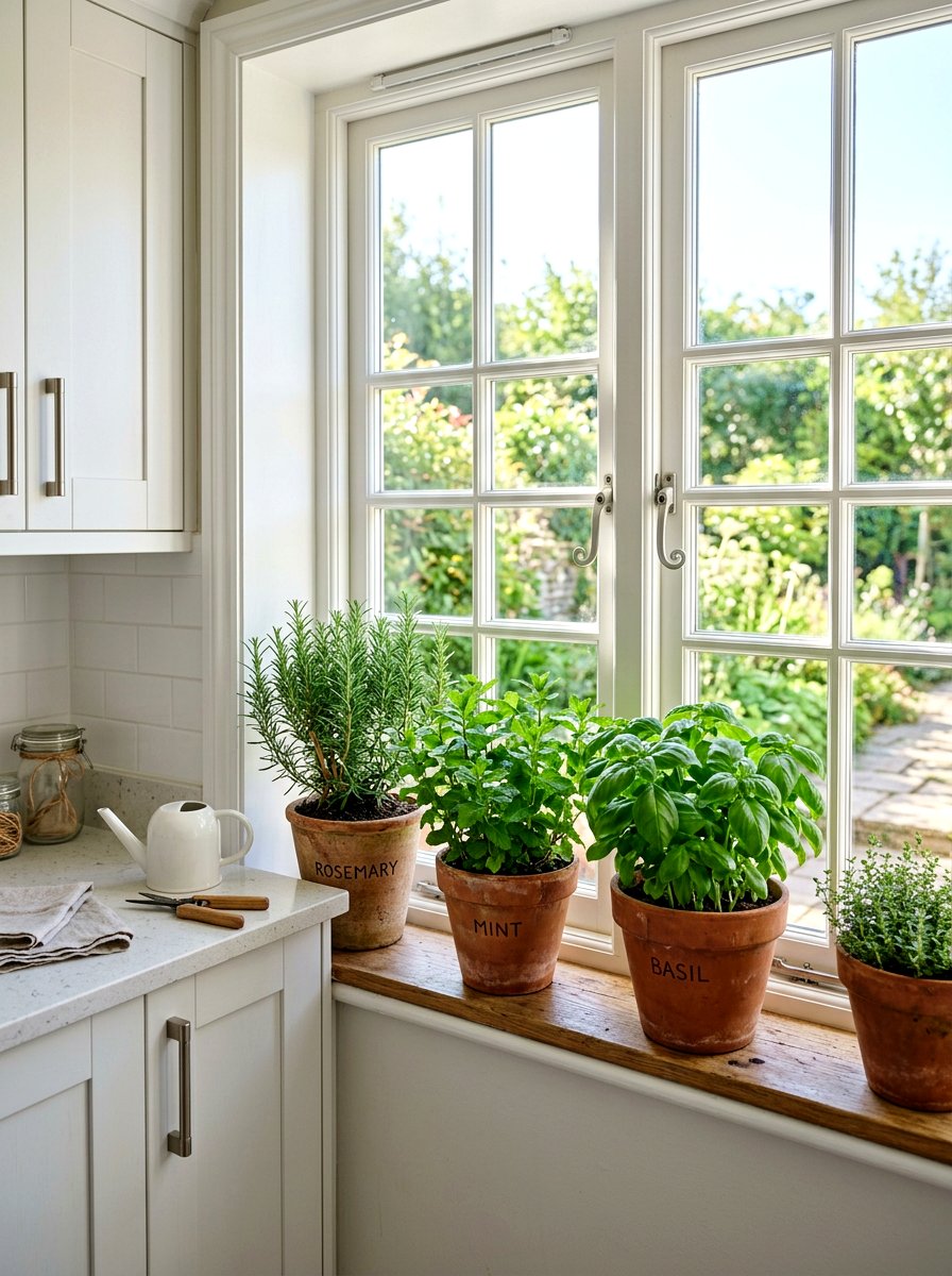 Kitchen Herbal Scents - 30 aromatherapy room ideas