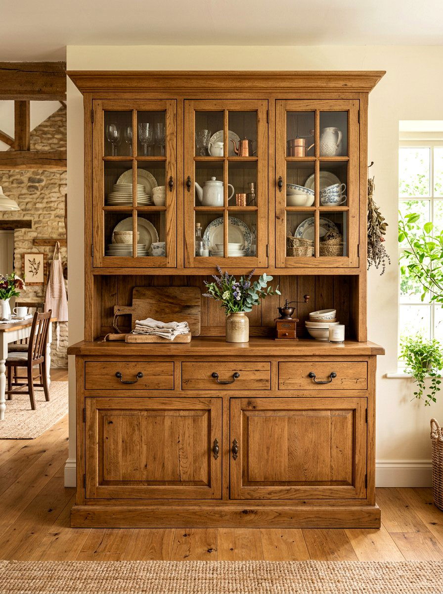 Kitchen Hutch Cabinet - 30 cabinet appliance storage ideas