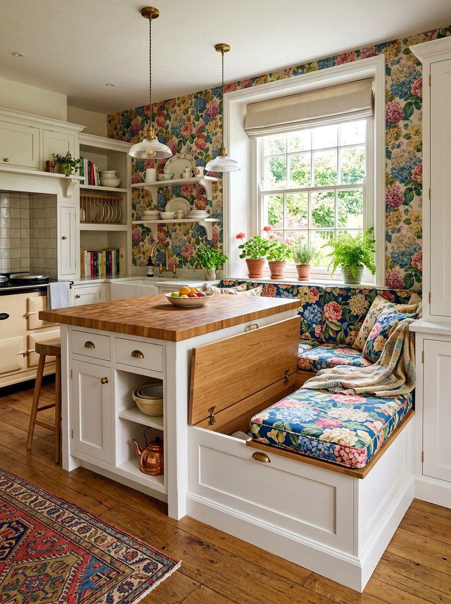 Kitchen Island Built In Bench - 30 under island storage ideas