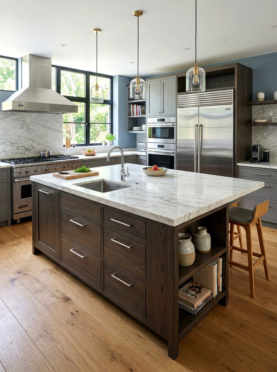 Kitchen Island Cabinet - 30 hidden storage furniture ideas