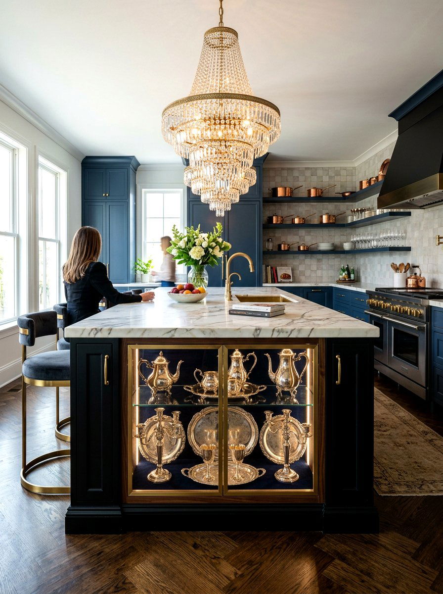 Kitchen Island Display Case - 30 under island storage ideas