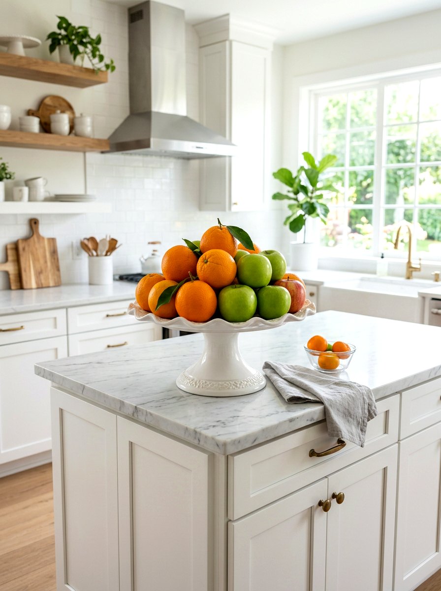 Kitchen Island Fruit Cake Stand - 30 cake stand kitchen decor ideas