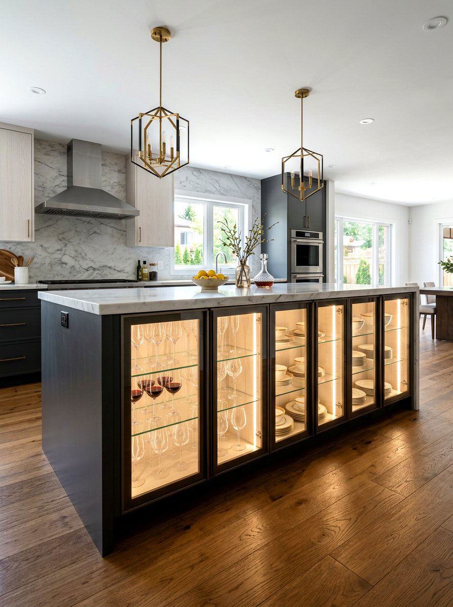 30 Under Island Storage Ideas to Maximize Kitchen Space