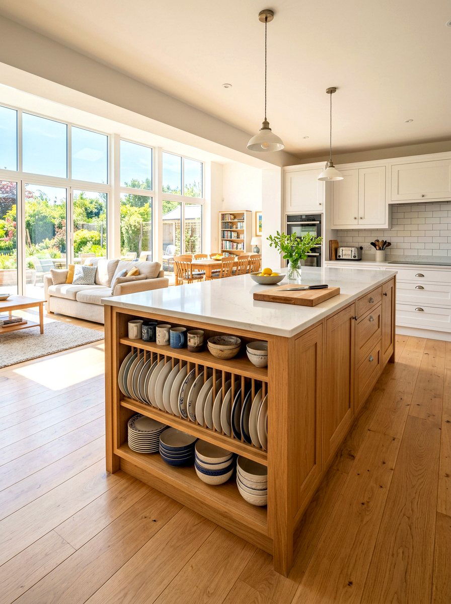 Kitchen Island Plate Rack - 30 plate rack ideas