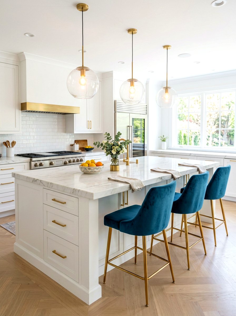 Kitchen Island Seating - 30 stylish host home ideas