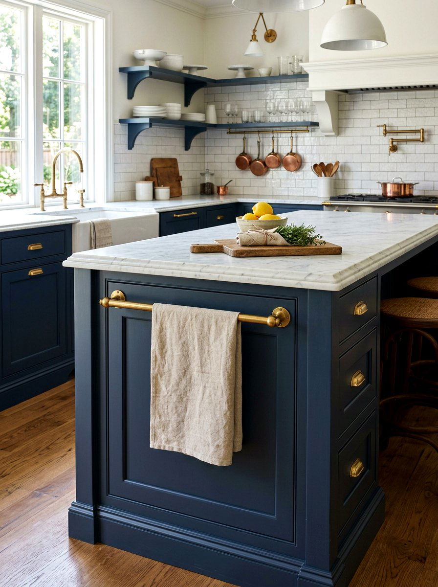 Kitchen Island Towel Rack - 30 under island storage ideas