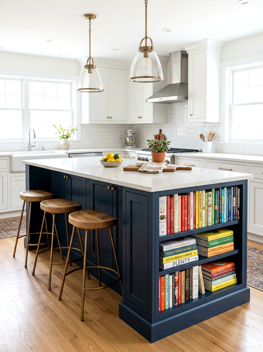 Kitchen Island With Bookshelves - 30 kitchen island ideas