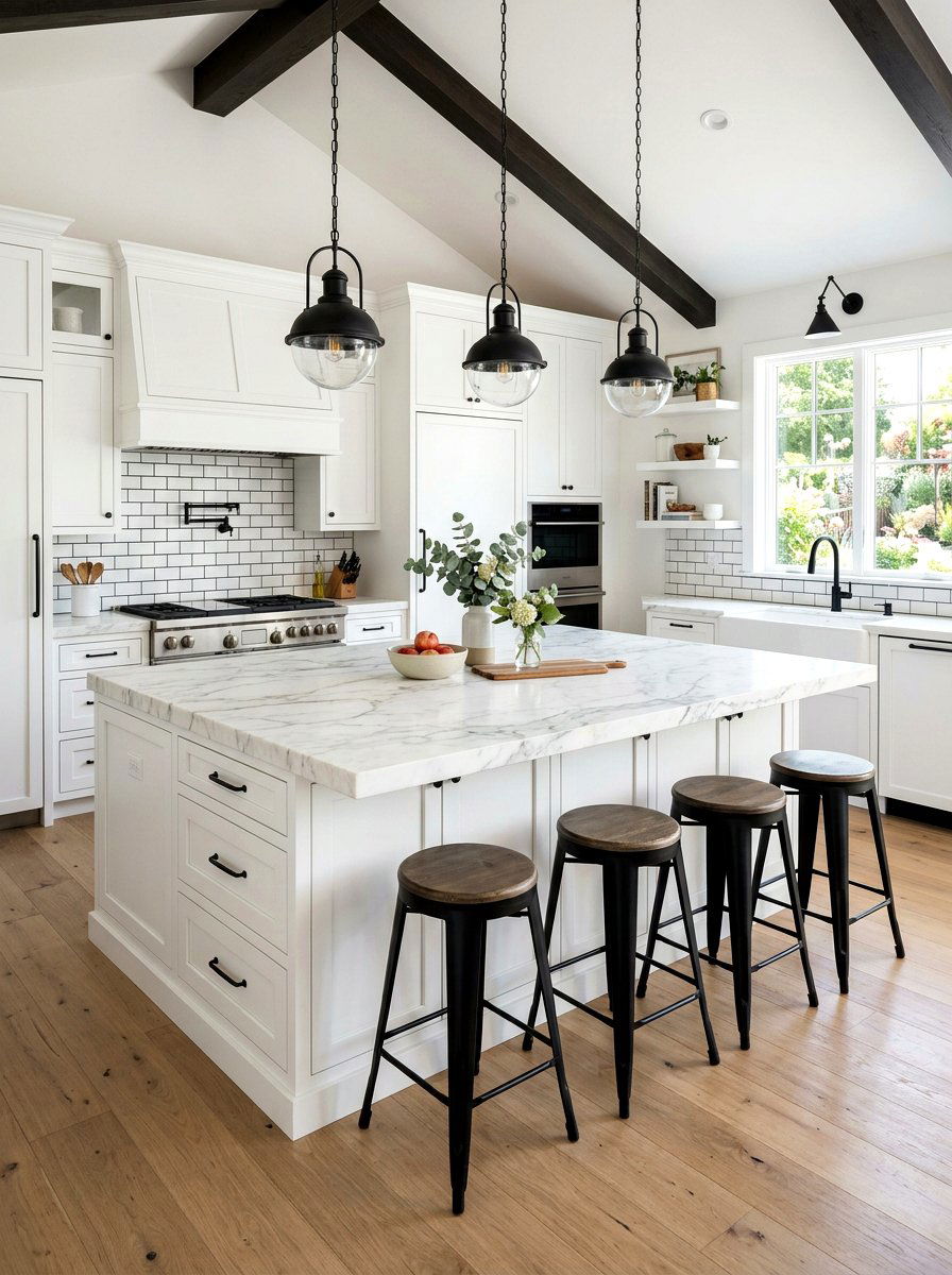 Kitchen Island With Seating - 30 open concept decorating ideas