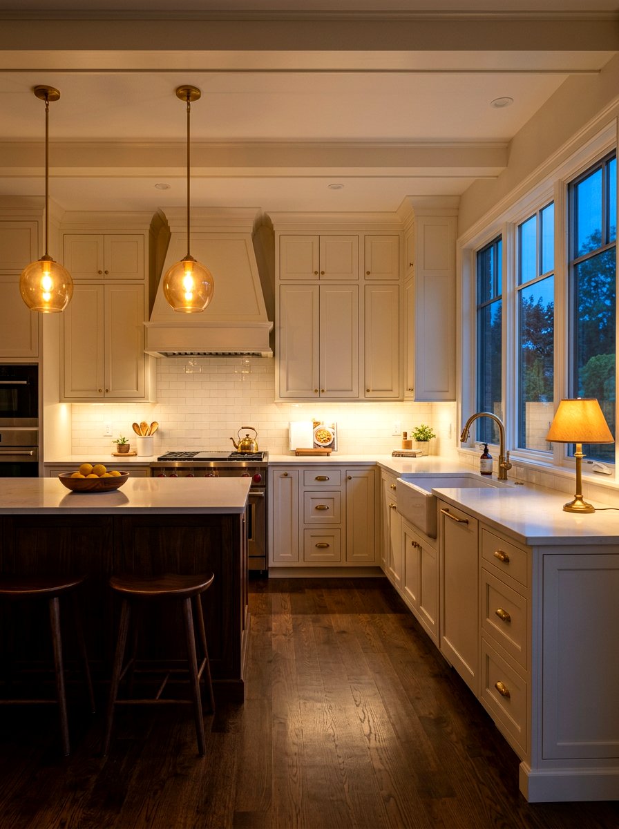 Kitchen Mood Lighting - 30 cozy kitchen ideas